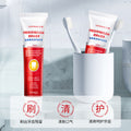泊泉雅小苏打牙膏 清凉薄荷留香清新口气去牙渍牙膏正品批发厂家