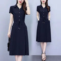 Plus Size Mom Dress, Fitted Tummy-Control 2025