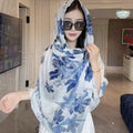 Women's Summer Ethnic Retro Frog Button Sun-Protection Shawl 2026 - As Pictured