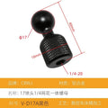 Photographic equipment bracket camera accessories weird magic arm 1315172025mm universal double ball head 1/4 screw