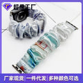 2024 Neo-Chinese Style Apple Band iwatch Large Cord Hair Tie Watch Band SE Stretch Wrist Strap Wholesale