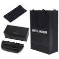 Stock Wholesale Storage Box New gm Glasses Case Premium Soft Bag Sunglasses Box Black Sunglasses Box