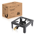 RAF Tabletop Gas Stove - LPG Single Burner, Flame-Out Protection