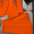 Women's Fall Korean Retro Fitted Jacket + Pants + Top Set 2026 - Emerald