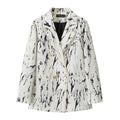 Women's Fall Casual Fashion Printed Jacket + Top 2026 | Trendy Jacket - Plaid