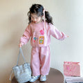 Girls' Casual Hoodie 2-Piece Set