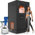 Portable Steam Sauna Box - Folding Full-Body Home Sauna