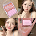 Cappuvini元气光感腮红膏 膨胀色少女感粉粉腮红自然水润韩系彩妆