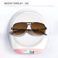 Ultra-Light Overseas Aviator Women Sunglasses Driving Pilot Sunglasses Retro Trendy Outdoor Sunshade Glasses Men