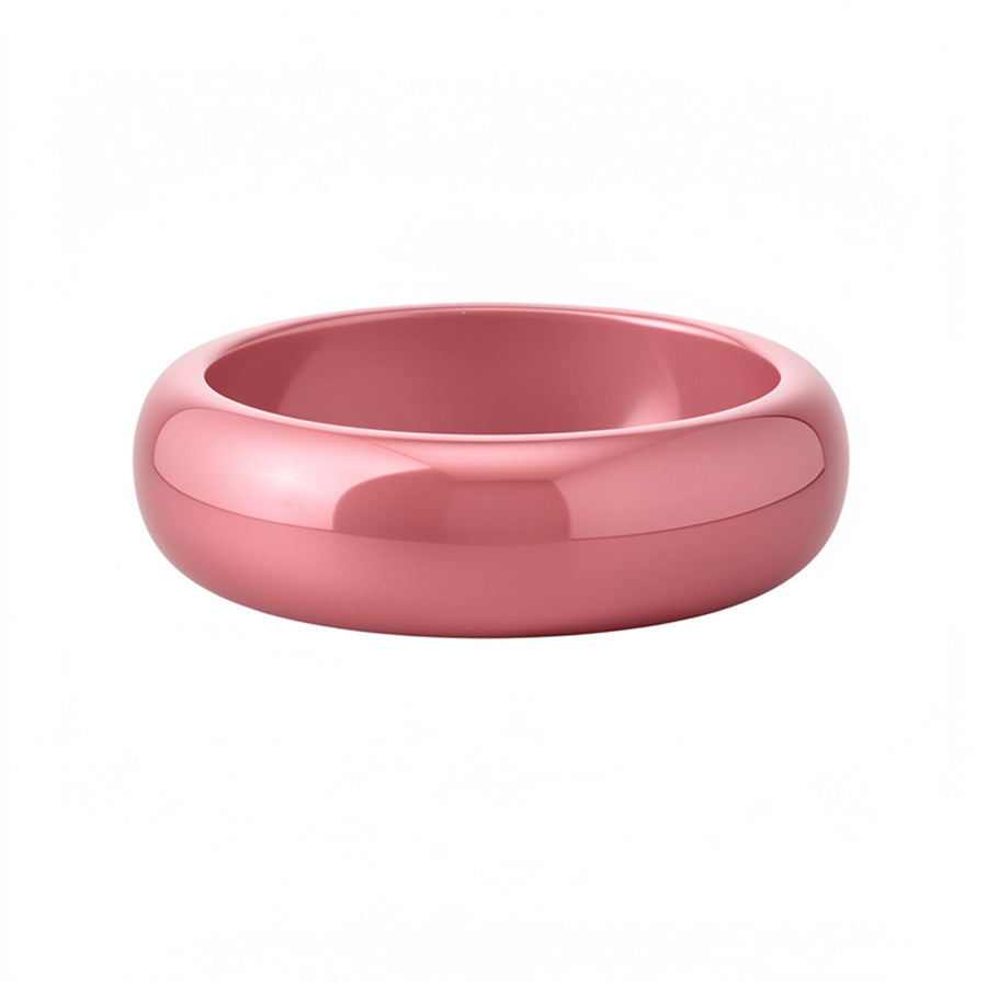 Colorful Resin Bangle Bracelet - view 5