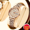 Cypress Reach Eggplant New Waterproof Date Ladies Watch Women Student Steel Band Korean TikTok AliExpress Drop Ship
