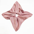 Gem Li Acetate Satin Scarf Hair Tie Hair String Maiden 4th Corner Large Cord Hair Tie French Premium Hair Accessory Custom