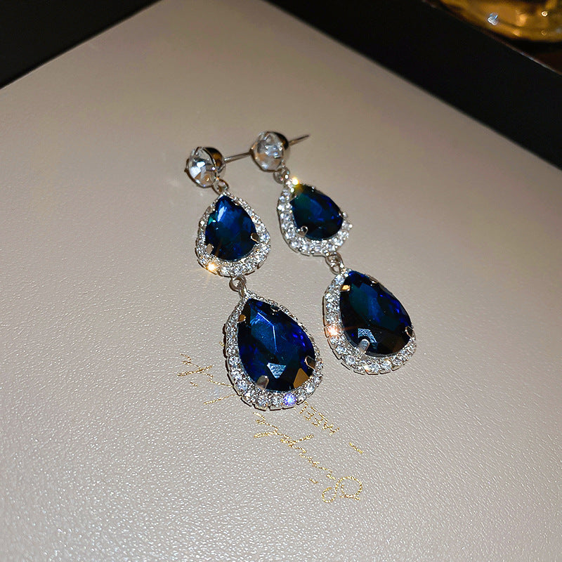 Vintage Rhinestone Flower Jewelry Set - view 11