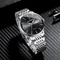Cypress Reach Eggplant New Mens Watch Men Student Trendy Fashionable Quartz Watch TikTok AliExpress Bestseller Drop Ship