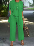 Fall-Winter Fashion Youthful Plus Size 3-Piece Set