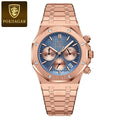 Swiss Brand Multifunction New Mens Watch Waterproof Glow Quartz Watch Live Export Bestseller Drop Ship