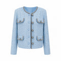 Fall Chanel-Style Versatile Beaded Sequin Top Set