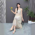 Women's Summer Ethnic Unique Fringe Camisole + Skirt 2-Piece Set 2026 - Peacock Blue