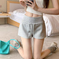 Women's Summer Sporty Trendy Drawstring Straight Leg Shorts + Pants 2026 - Black