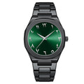 Export Overseas Mens Watch Arabian Dial Alloy Steel Band Premium Waterproof Quartz Watch Factory Direct