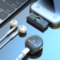 Q8 Wireless Lapel Microphone - 3-in-1 Clip-On, Noise Cancelling
