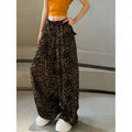 Summer Fashion Slimming Printed Loose Wide Leg Pants