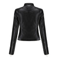 Women's Fall Stand Collar Lightweight Cropped Jacket 2026 | Trendy Jacket - Black