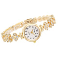 2025 New Quartz Bracelet Watch Fashionable Western Southeast Asia Cross-Border Bestseller Rhinestone Round Dial