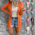 Fall-Winter Casual Long Sleeve Long Cardigan
