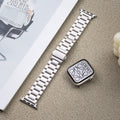 Fits Apple iwatch6789SE Brand New Collection Starlight Series Stainless Metal Band Watch Band
