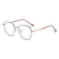 Photochromic Prescription Glasses Overseas Western Anti-Blue-Light No Rx Exquisite Big Frame Influencer Face-Slimming Student Prescription Sunglasses