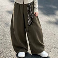 Girls' Embroidered Slim Hoodie & Curved-Leg Pants Set
