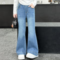 Girls' Stretch Flared Jeans