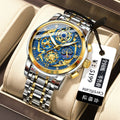 Swiss Brand New Cutout Mens Watch Multifunction Fashionable Quartz Watch Live Export Bestseller Drop Ship