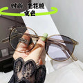 Day/Night Presbyopia Glasses Light Feel Photochromic Women Fashionable HD Anti-Blue Old Vision Glasses Older Adults One Reading Glasses