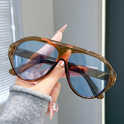 Frog Toad Shape Oversized UV-Proof Western Trendy New Import Fashionable Versatile Personality Premium Sunglasses