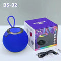 BS-02 Wireless Bluetooth Speaker - Mini Portable Bass, TF Card