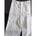 Casual Plus Size Linen Cotton Straight Leg Vest + Tank Top + Pants 2-Piece Set