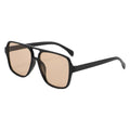Big Frame Pair Bridge Men Sunglasses 2025 New Import Fashionable Retro Square Sun-Proof Women Street Snap Versatile Sunglasses