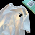source manufacturer short-sleeved t-shirt men's summer loose cartoon american print trendy brand stu