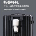 行李箱女便携前置开口20寸登机密码箱拉杆箱万向轮多功能旅行箱