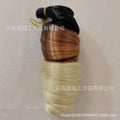 wig french long curly hair loose wave crochet hair single tube large curl spiral curl 24inch