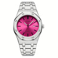 New Mens Watch Trendy Niche Dopamine Matte Frost Gold Glow Waterproof Quartz Watch Export Bestseller Wholesale
