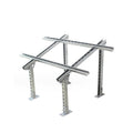 Hot-dip galvanized photovoltaic bracket photovoltaic walkway plate photovoltaic panel bracket steel beam carport column solar power generation bracket