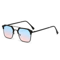 New Formal Men Sunglasses Outdoor Sunshade Browline Frame Trendy Fashionable Sunglasses Sun-Proof Driving Sunglasses