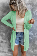 Fall-Winter Casual Long Sleeve Long Cardigan