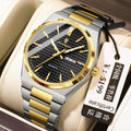 Swiss Brand New Simple Mens Watch Waterproof Pair Date Quartz Watch Live Export Bestseller Drop Ship
