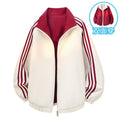 Women's Fall Retro Casual Stand Collar Jacket 2026 | Trendy Jacket - Black