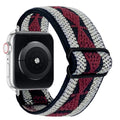 Fits Apple watch Stretch Elastic Band Adjust Day Lettering Clasp Apple Band applewatch Band