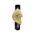 Y2K Year Unique-Shaped Twisted Crash Creative Personality Watch Unisex Fashionable Trendy Premium Niche Watch
